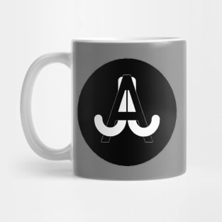 Just Joshin' Around - simply black and white Mug